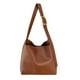 thumbnail image 5 of Bolso de mano para mujer, bolso de hombro portátil para trabajo en la calle, compras, oficina, vacaciones Marrón, 5 of 8