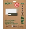 thumbnail image 1 of Avery Earth Friendly White Rectangle Labels,  Matt White, Permanent, 1 of 8