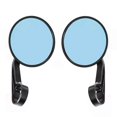 thumbnail image 2 of Motorcycle Retro Handlebar Rearview Mirror Angle Folding Reversing Handle Bar Ends Side Mirrors For LONCIN VOGE 300AC 500AC, 2 of 5