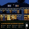 thumbnail image 3 of Luces de Navidad XTF2015 12 metros 380 LEDs de colores cambiantes, 3 of 7