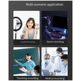 thumbnail image 1 of 4K HD Video Capture Card USB3.0 Game Live Streaming and Capture Video Recorder with Microphone Line Input, 1 of 10