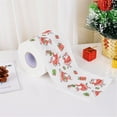 thumbnail image 6 of RnemiTe-amo 5 Rolls Merry Christmas Toilet Paper Cute Santa Claus Funny Tissue Napkin Prank He Sees You When You're Pooping Novelty Gag Gift for Xmas Stock Stuffer Bathroom Decor Fun Party Favor, 6 of 9