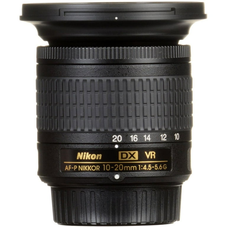 Nikon AF-P DX NIKKOR 10-20mm f/4.5-5.6G VR Zoom Lens for DSLR