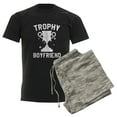 thumbnail image 6 of CafePress - Trophy Boyfriend Men's Dark Pajamas - Men's Dark Loose Fit Cotton Pajama Set, 6 of 7