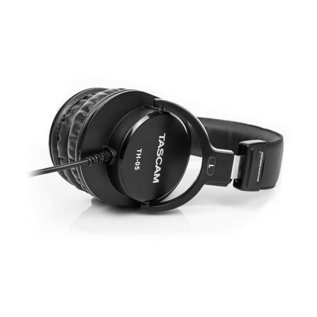 UPC: 0043774034208 | Tascam – TH-05 – Monitoring Headphones – Black