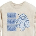 thumbnail image 3 of Disney - Lilo & Stitch - Sketch Drawing Of Stitch - Toddler & Youth Crewneck Fleece Sweatshirt, 3 of 5
