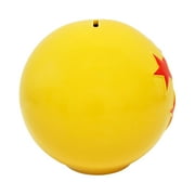 Just Funky Dragon Ball Super 4 Star 3D Molded Coin Bank for Kids Room Décor, 6 inches