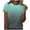 Mint Green, variant on Short Sleeve Shirts for Women, Women's Tops Summer Short Sleeve Crew Neck Shirts Dressy Casual Blouses for Women