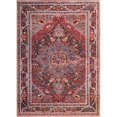 thumbnail image 1 of Unique Loom Revival Medallion Dark Color Rug 7'6 x 10'6 Rectangle Burgundy/Black, 1 of 1