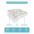 thumbnail image 4 of Pink Floral Twin XL Size Down Alternative Comforter, Lightweight Comforter Quilt Bedding Set with Pillow Shams Vintage Leaves Flowers Rustic Plants All Seasons Bed Comforter Duvet Insert 68"x98", 4 of 6