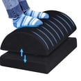 thumbnail image 5 of Ergonomic Foot Rest Under Desk - Premium Velvet Soft Foam Footrest for Desk - Most Comfortable Desk Foot Rest in The World for Lumbar, Back, Knee Pain - Foot Stool Rocker, 5 of 11