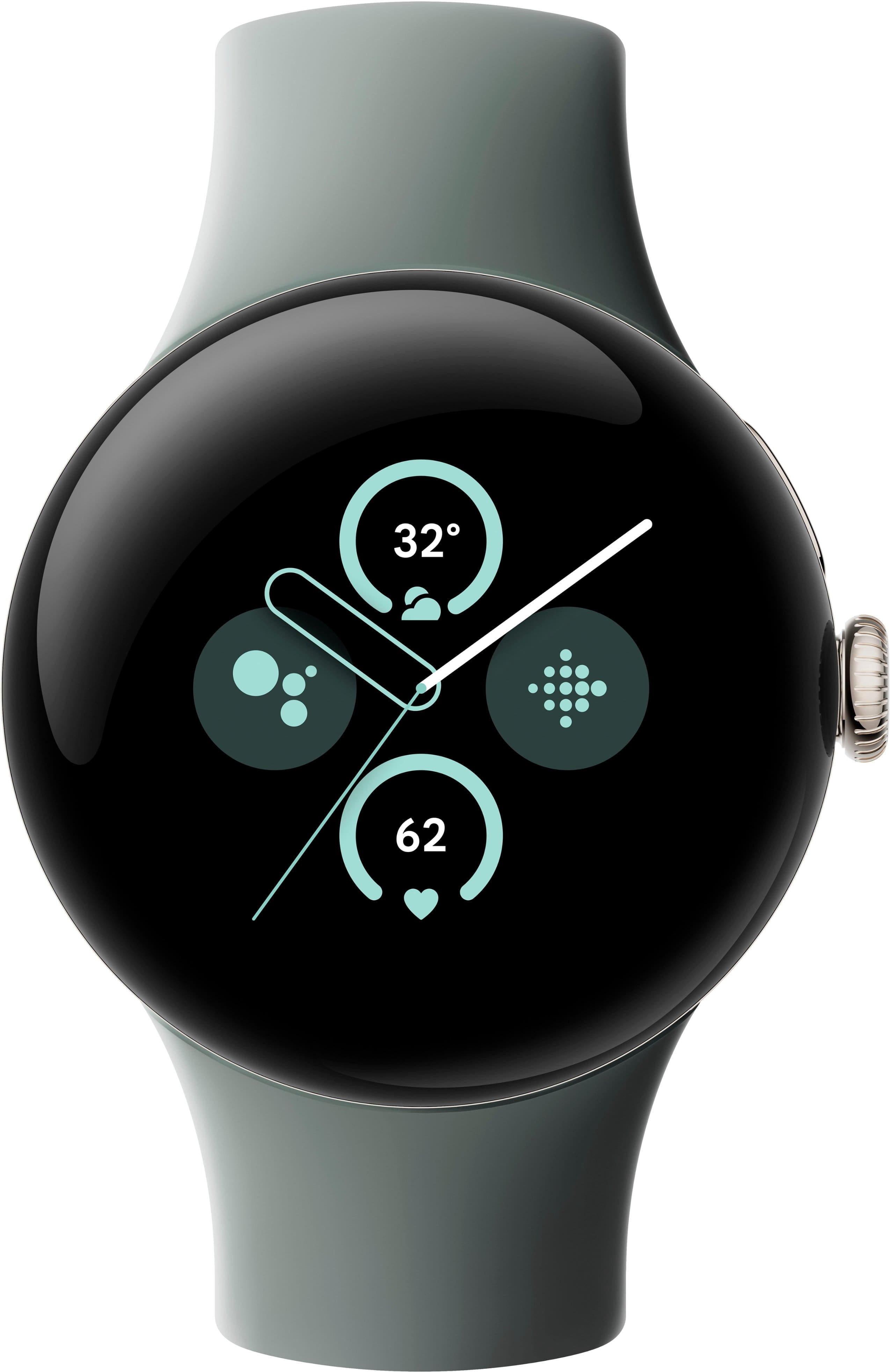 Restored Google Pixel Watch 2 (2023) 41mm G4TSL (GPS Only, No Cellular) Champagne Gold Aluminum (Refurbished)