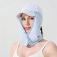 thumbnail image 2 of Blue Cap Sun Shade UPF 50+ Neck Gaiter Detachable Breathable Quick Dry Adjustable Neck Flap for Baseball Hat Outdoor Fishing Hiking,Size Free Size, 2 of 5