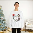 thumbnail image 5 of Chicken Heart Women Sweatshirts, Merry Chickmas Sweatshirts, Women Gifts, 5 of 5