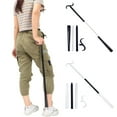 thumbnail image 2 of 35 Inch Long Handle Shoe Horn and Sock Remover Senior Dressing Aid Stick for Men and Women Daily Living Helper, 2 of 16