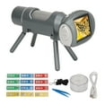 thumbnail image 2 of 2in Screen Kids Digital Microscope, 50x-300x Handheld Digital Microscope, 40MP 900mAh Kids Pocket Microscope With 8 LED Lights, Coins Electronic Magnifier Camera For Coin Circuit, 2 of 8