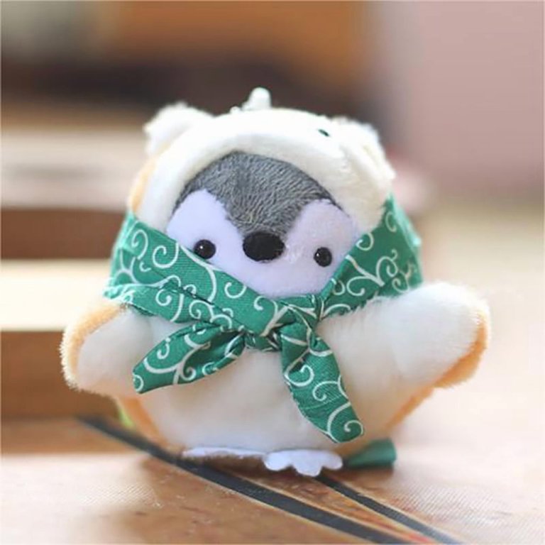 Kawaii Cartoon Penguin Stuffed Dolls Keychain Anime Energy Penguin
