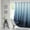 Ombre-blue, variant on Extra Wide Fabric Shower Curtain, Blue Ombre Waterproof Around Shower Curtains for Bathroom, Microfiber Cloth Wide Bath Curtains, 108" W x 84" H