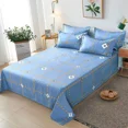 thumbnail image 3 of 1 sábana de algodón y poliéster, funda de cama suave para el hogar, funda de cama de moda para el hogar, sábana plana plegable (sin fundas de almohada), 3 of 5