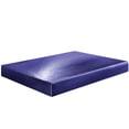 thumbnail image 1 of Sábana ajustable de 30 cm de profundidad, sábana ajustable para colchón de hasta 30 cm, tamaño king, azul marino, 1 of 5