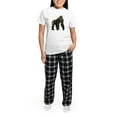 thumbnail image 5 of CafePress - Gorilla Women's Light Pajamas - Women's Short Sleeve Print T-Shirt and Pants Light Cotton Pajama Set, 5 of 7