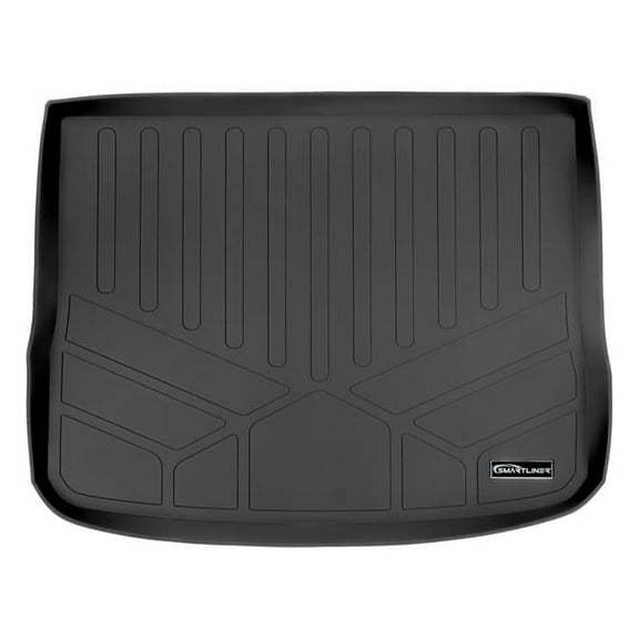 All Weather Custom Fit Trunk Floor Mat & Cargo Liner for 2009-2017 Volkswagen Tiguan, Black
