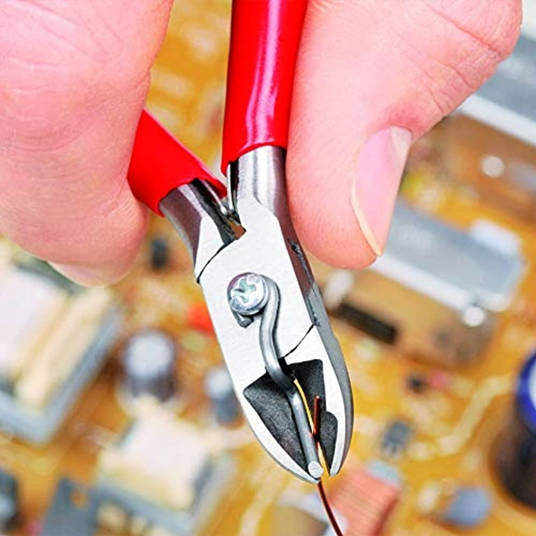 KNIPEX Electronics Diagonal Cut Pliers | Precision Cutters For Fine Wire & Electronics
