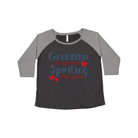 Inktastic Spoiling Grandma Women's Plus Size T-Shirt