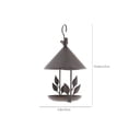 thumbnail image 3 of Handcrafted Circular Hanging Metal Feeder Feed Water For Garden Backyard Outdoor Decor, 3 of 7