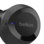 Belkin SOUNDFORM Bolt, True Wireless Earbuds, Wireless Charging, IPX5 Sweat and Water Resistant, USB-C, Up to 28 Hours of Battery Life, iPhone, Galaxy, Pixel and More - Black