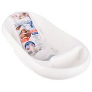 Hopscotch Lane Ages 0 Months and Up 3-in-1 Baby Bathtub with Sling, White, 1 Piece