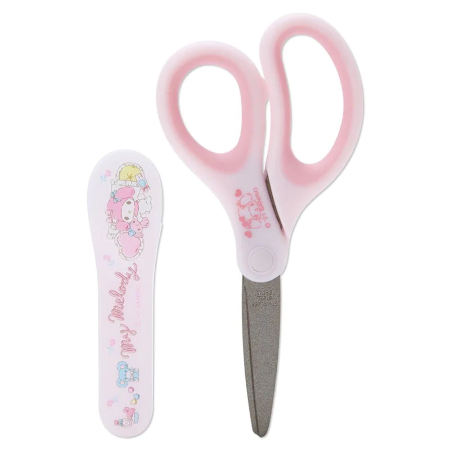 Sanrio Cinnamoroll Kids Safety Scissors with Cap, Frills