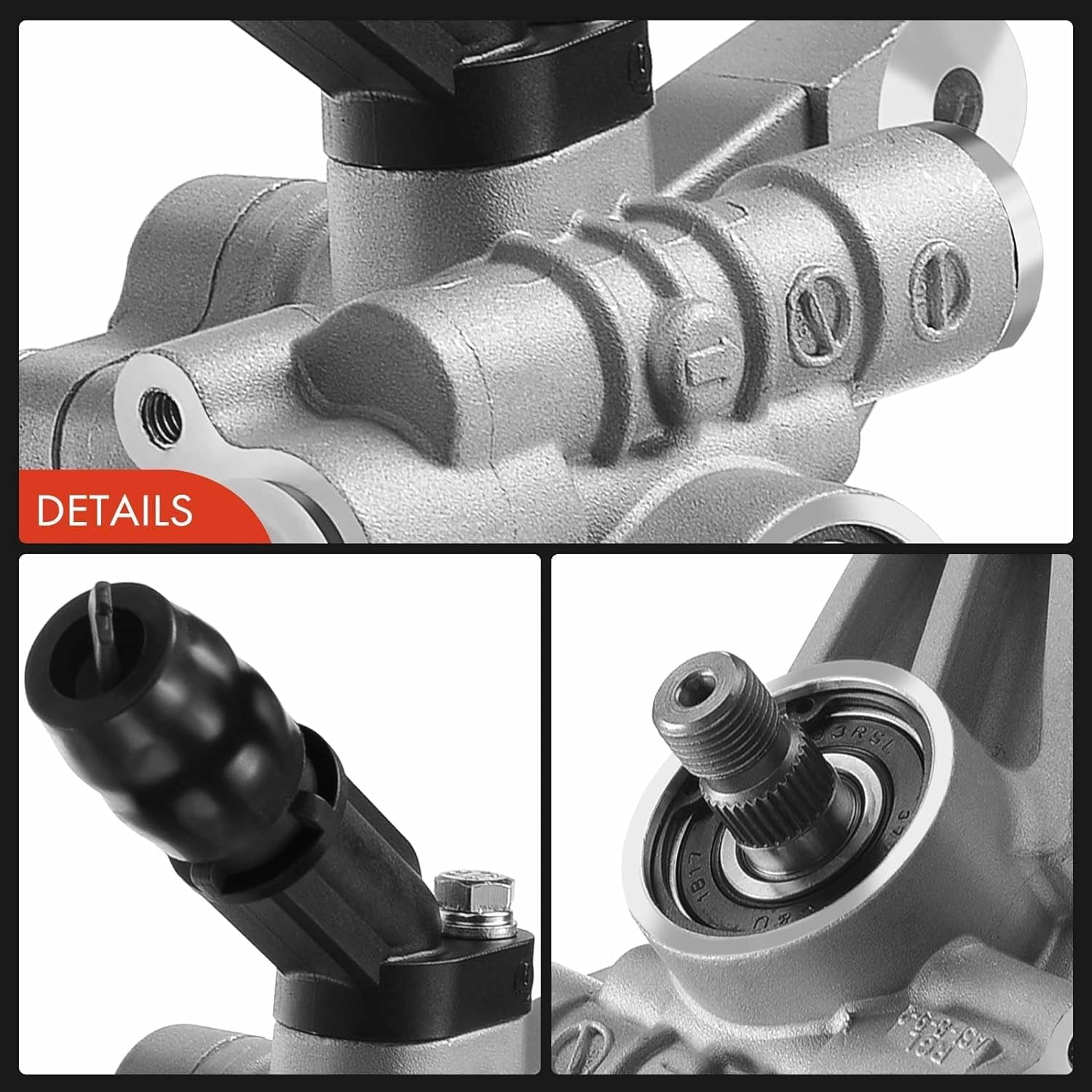 A-Premium Power Steering Pump Replacement for 2005-2010 Honda Odyssey 2007-2013 Acura MDX 3.7L