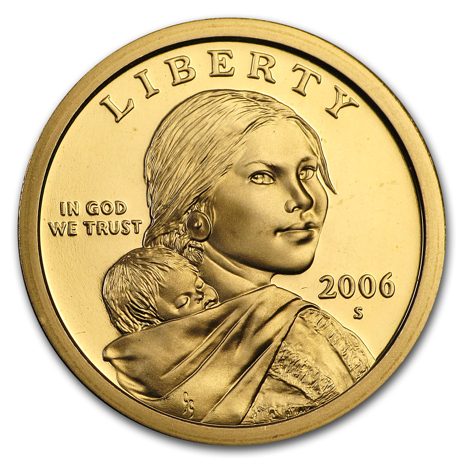 3 Coin Set 2006 P+D+S Sacagawea Dollars US Mint  "New" 