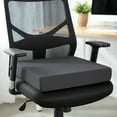 thumbnail image 2 of Seat Cushion for Improve Lower Back & Tailbone Comfort, Ergonomic 3 inch Chair Support Cushion with Waterproof & Anti-slip Cover for Office Chair, Wheelchair, Car Seat, 2 of 7
