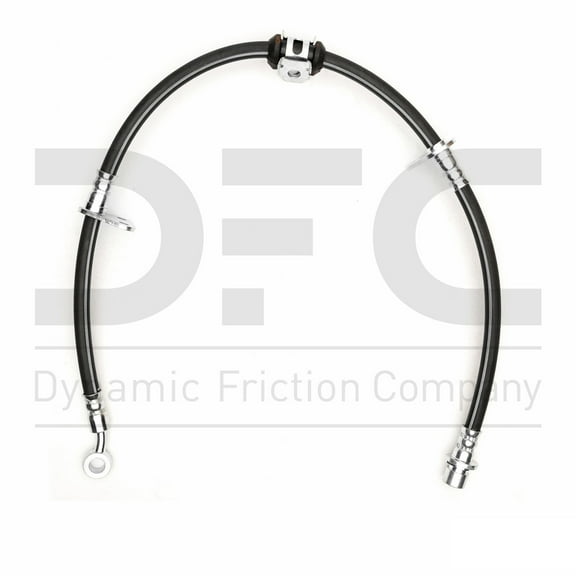 Front Left Dynamic Friction Company Brake Line Hose 350-59024 For 1988-1989 Honda Accord