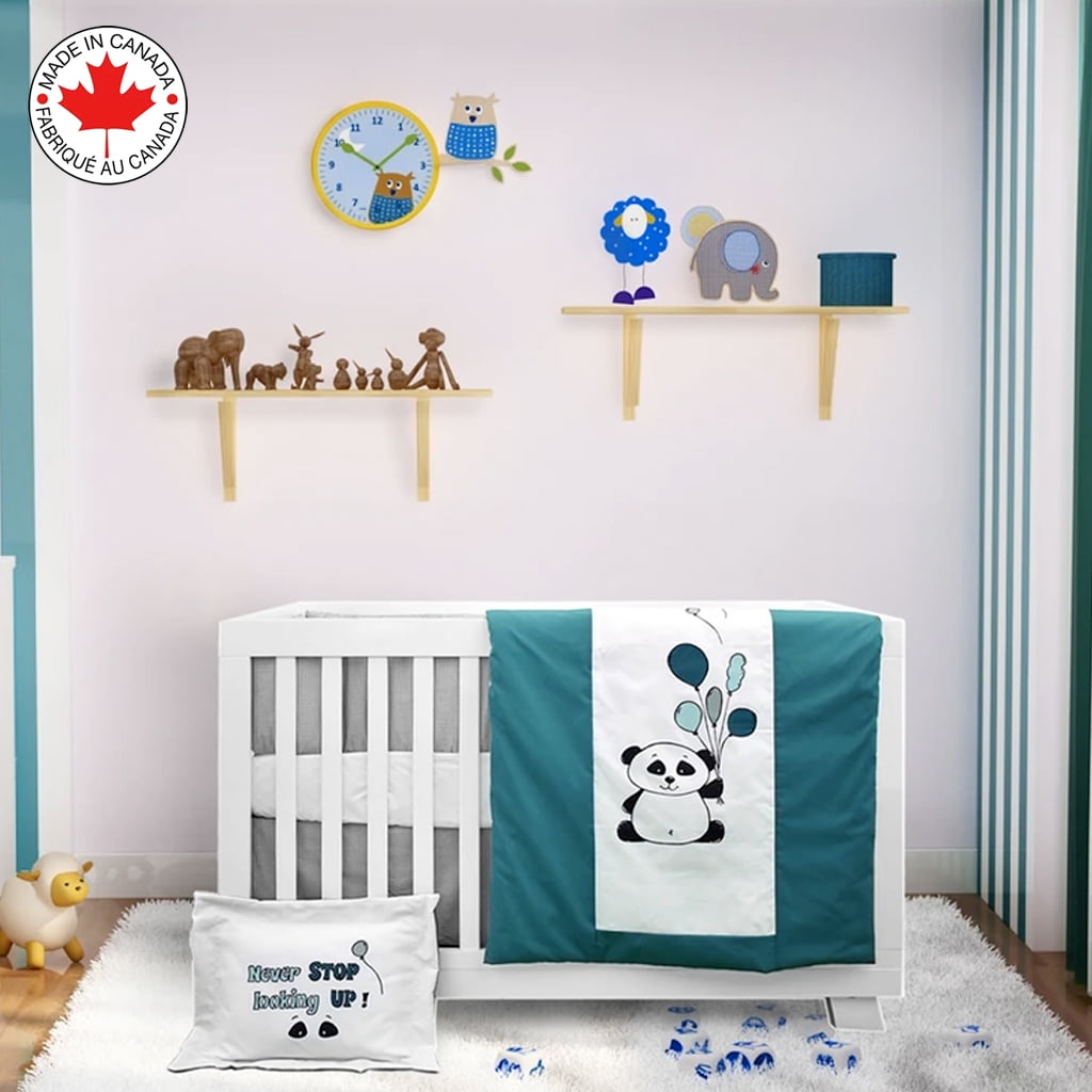 panda nursery bedding