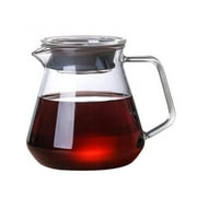 Magazine Glass Range Coffee Server for Pour Over Coffee & Tea Transparent Teapot Glass Range Standard Coffee Maker