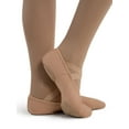 thumbnail image 4 of Capezio Hanami® Canvas Ballet Shoe - Child | Nude - Girls, 4 of 6
