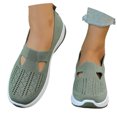 thumbnail image 3 of Women Casual Shoes Slip On Shoes Flat Footwear Daily Shoes Soft Breathable Sole Comfortable For Casual Wear ,Us Size:5.5, 3 of 9
