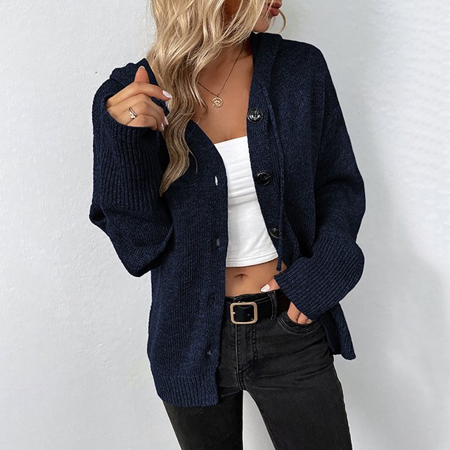 Womens Fall Shirts Women Loose Dark Color Rope Knitting Cardigan Jacket Long Cardigans for Women on Clearance