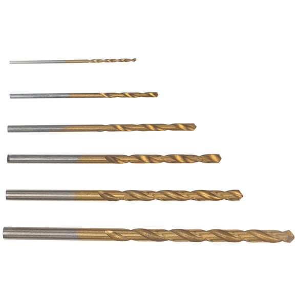 MERRYHAPY 60Pcs Drill Bit Set Metric Metal Drill Bits for DIY Enthusiasts Cutting