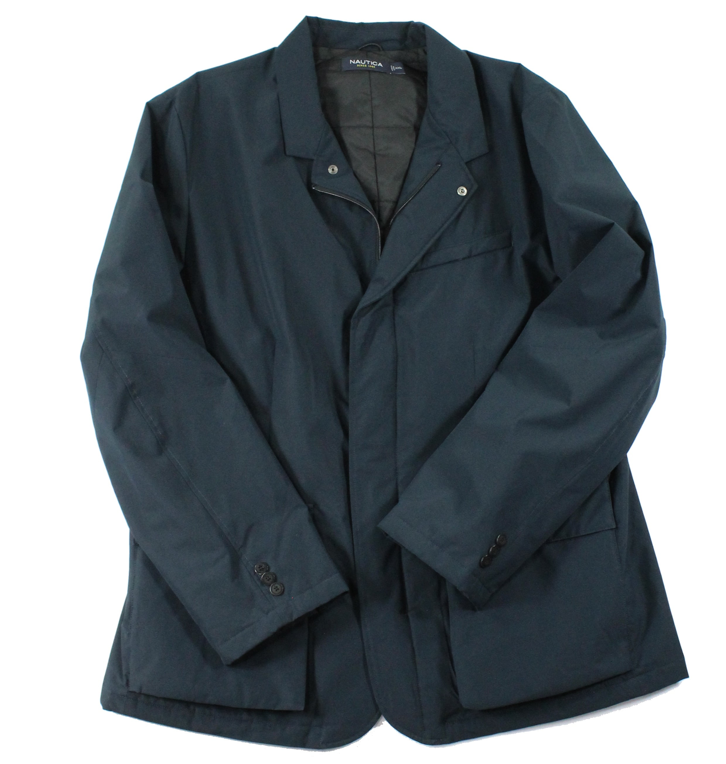 Nautica Nautica NEW Navy Blue Mens Size XL Lightweight Full Zip