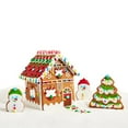 Create A Treat PreBuilt Gingerbread House Cookie Kit