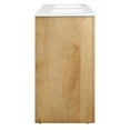 thumbnail image 3 of Modway Appia 48" Double Sink Bathroom Vanity in Oak White, 3 of 10