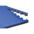 thumbnail image 5 of Norsk Dazzling Blue/Black 24 in. x 24 in. EVA Foam Truly Reversible Sport MMA Interlocking Tile (20-Tile), 5 of 6