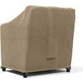 thumbnail image 2 of KHOMO GEAR Outdoor Chair Cover Patio Furniture Cover Waterproof Heavy Duty - Brown, 2 of 5