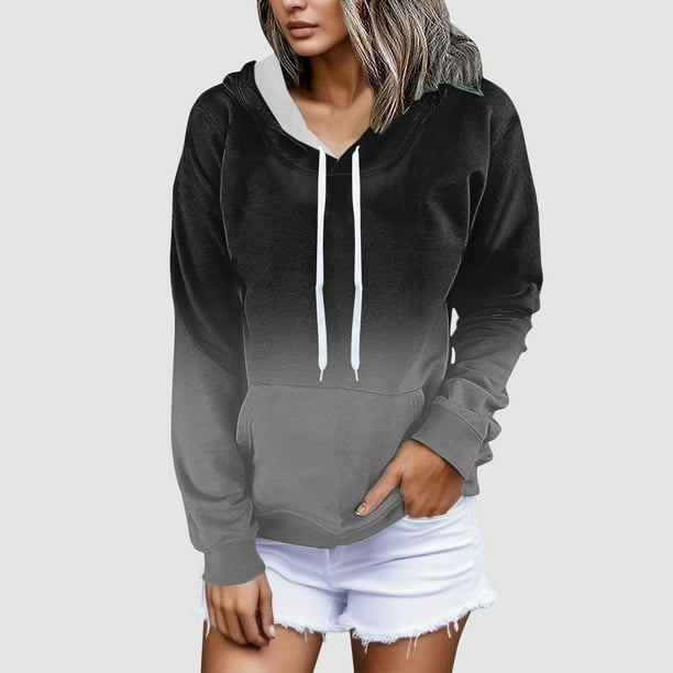 nsendm Womens Sweatshirt Adult Female Clothes Womens Zip up