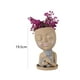 thumbnail image 2 of Jarrón de resina para cara de niña, almacenamiento de escritorio, retrato de niña, maceta decorativa para jardín, 2 of 7