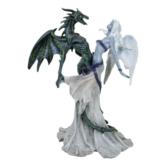The Dark Chemical Wedding Union of Night Dragon and Morning Angel Figurine
